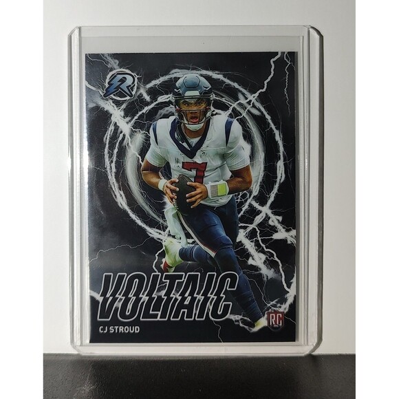 CJ Stroud Rookie 2023 Topps Resurgence Voltaic NFL #RV-2 Card Houston Texans - Picture 1 of 2
